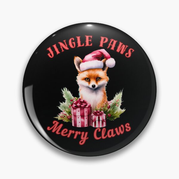 Item preview, Jingle Paws, Merry Claws. fox owner designed and sold by FoxVibes.