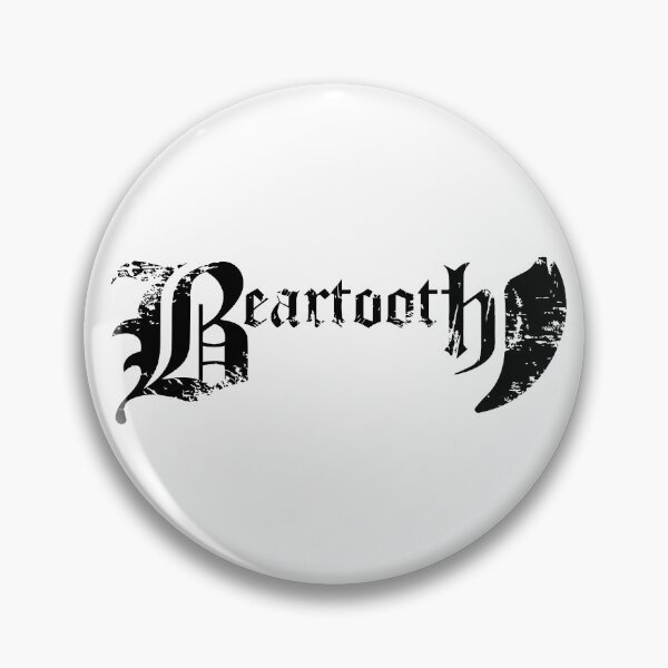 Item preview, Beartooth Black Gothic Logo designed and sold by FiveFifteen.
