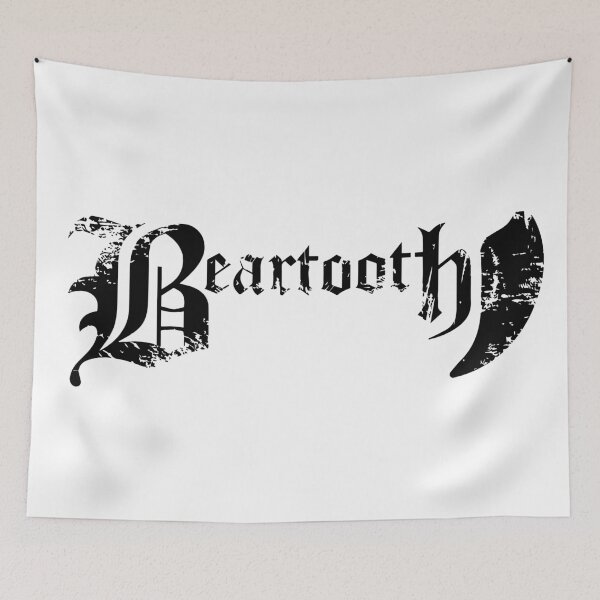 Item preview, Beartooth Black Gothic Logo designed and sold by FiveFifteen.