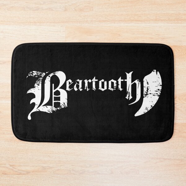 Item preview, Beartooth White Gothic Logo designed and sold by FiveFifteen.