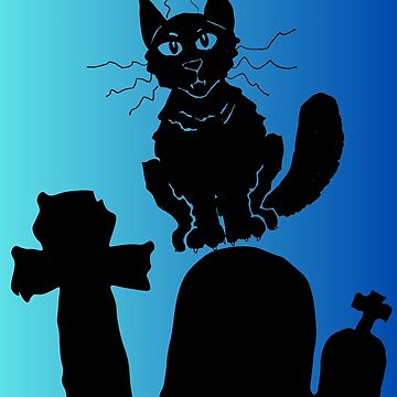 Artwork thumbnail, Cemetery cat by Dark Tales of Inner West Sydney