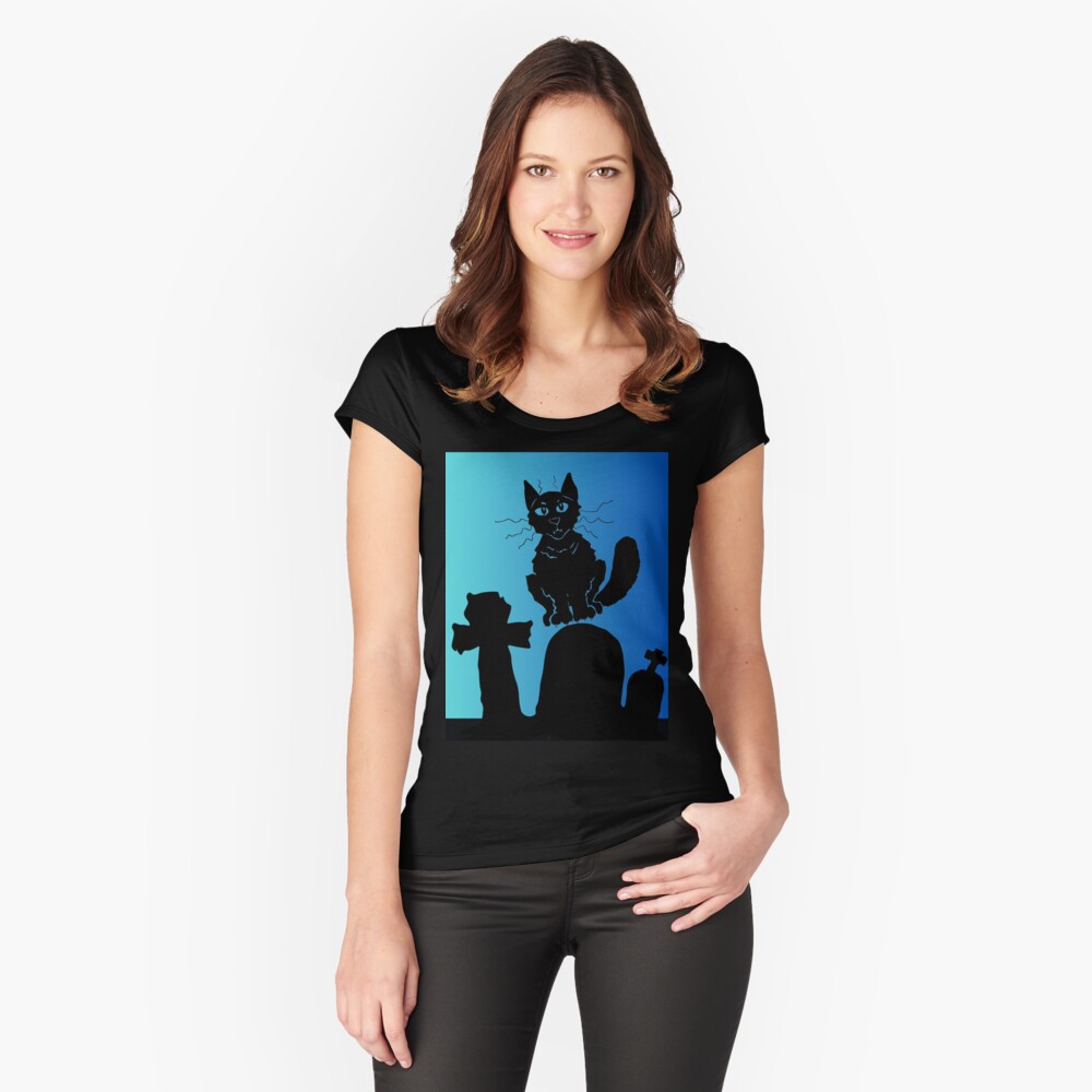 Item preview, Fitted Scoop T-Shirt designed and sold by TheOwnerSpeaks.