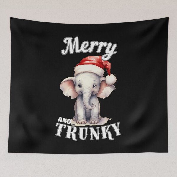 Item preview, Merry And Trunky designed and sold by ElephantVibes.