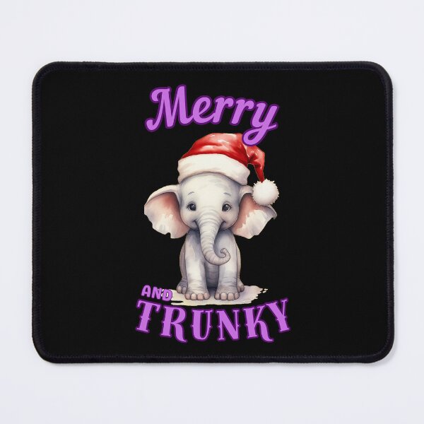 Item preview, Merry And Trunky. elephant face designed and sold by ElephantVibes.