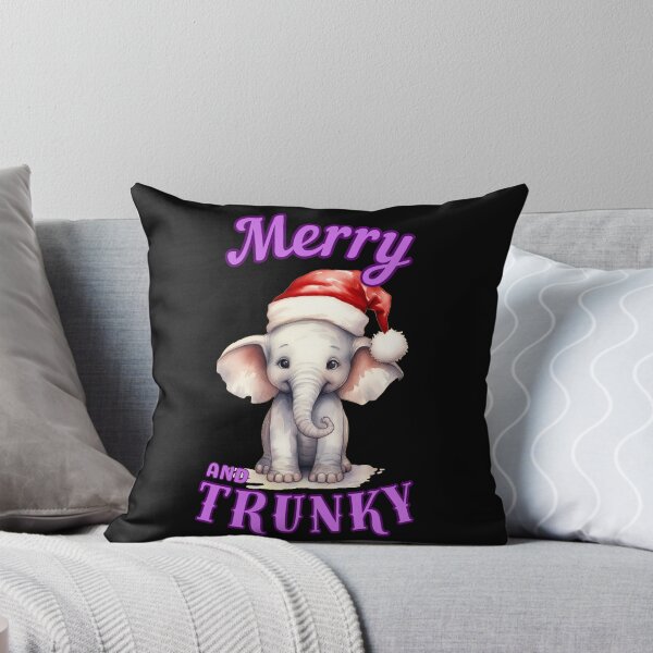 Item preview, Merry And Trunky. elephant face designed and sold by ElephantVibes.