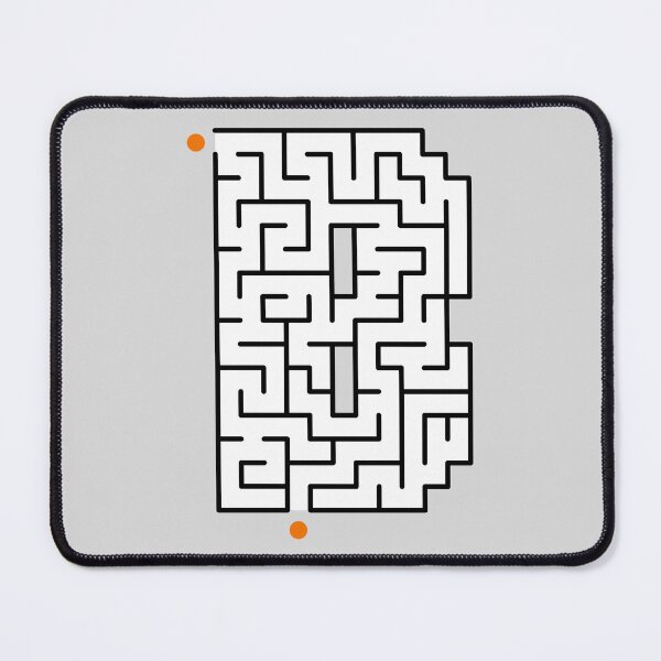 Artikelvorschau, Labyrinthspiel, schwarzes Alphabet B entworfen und verkauft von 2424studio.