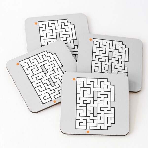 Artikelvorschau, Labyrinthspiel, schwarzes Alphabet B entworfen und verkauft von 2424studio.