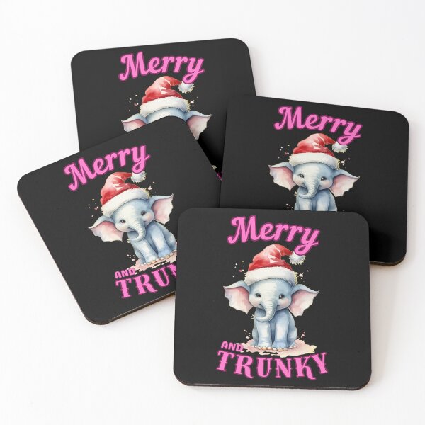 Item preview, Merry And Trunky. elephant saying designed and sold by ElephantVibes.