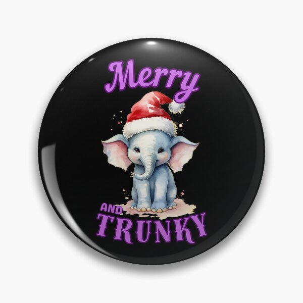 Item preview, Merry And Trunky. elephant quote designed and sold by ElephantVibes.