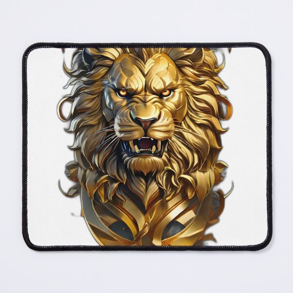 Item preview, Golden Lion Head designed and sold by PlanetMarker.