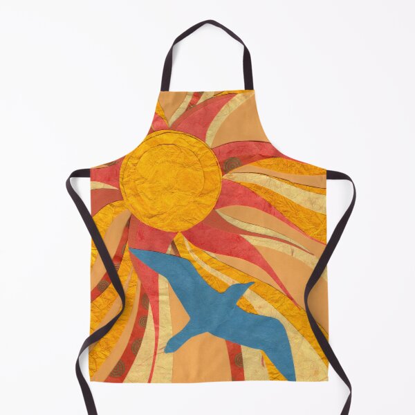 Item preview, Blue Bird Soars Under a Radiant Sun designed and sold by KongaLine.