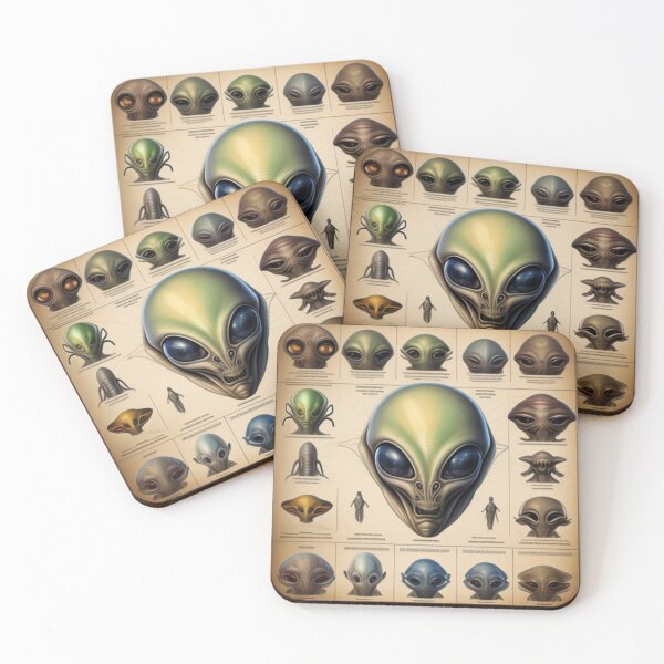 Item preview, Vintage aliens classification document designed and sold by Roxburylane.