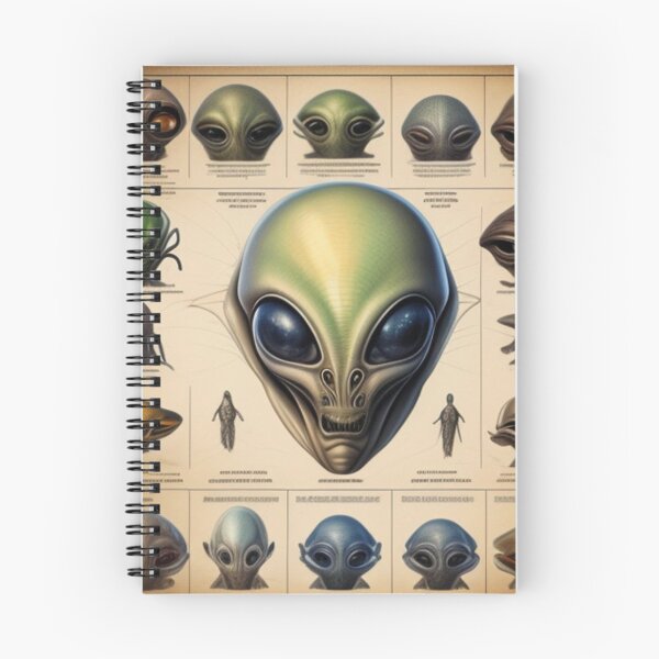 Item preview, Vintage aliens classification document designed and sold by Roxburylane.