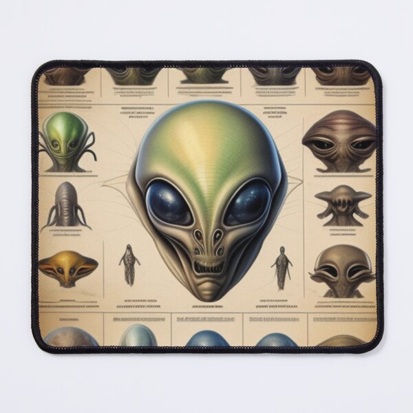 Item preview, Vintage aliens classification document designed and sold by Roxburylane.