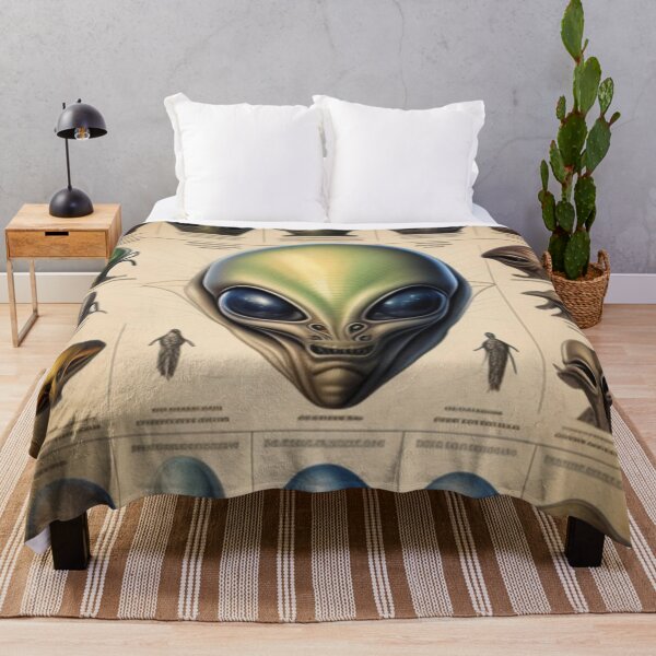 Item preview, Vintage aliens classification document designed and sold by Roxburylane.