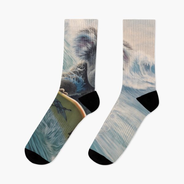 Item preview, Adorable surfing koala bear print designed and sold by dcrc.