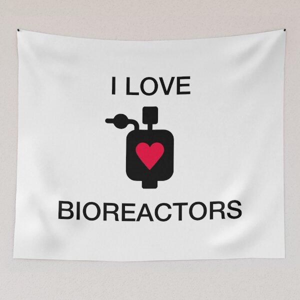 Item preview, I love bioreactors #2 designed and sold by MICROBE & CO..