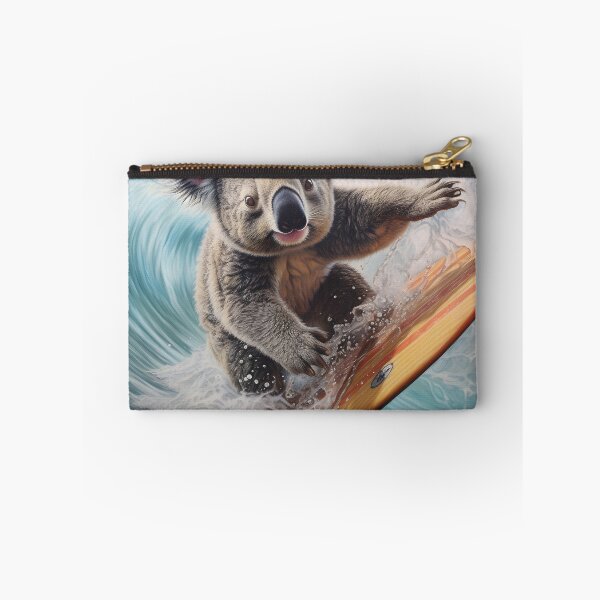 Item preview, adorable surfing koala bear print designed and sold by dcrc.
