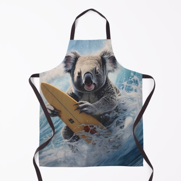 Item preview, adorable surfing koala bear print designed and sold by dcrc.