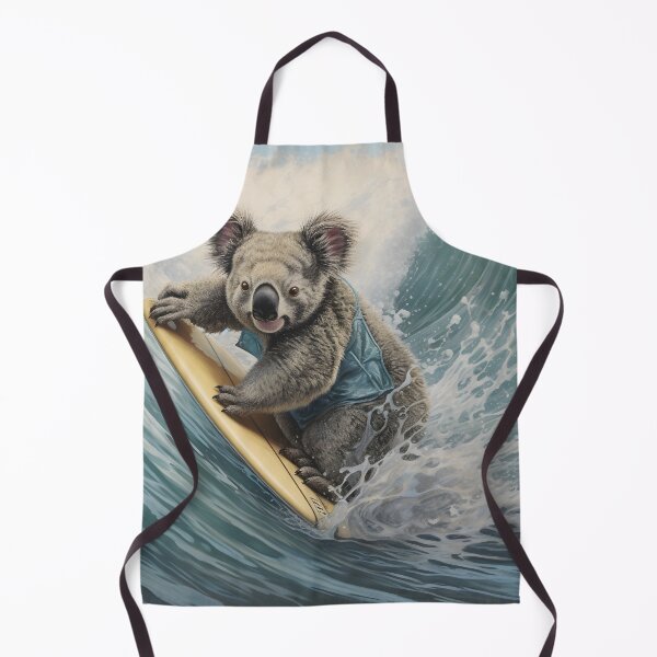Item preview, adorable surfing koala bear print designed and sold by dcrc.