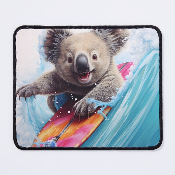 Item preview, Adorable surfing koala bear print designed and sold by dcrc.