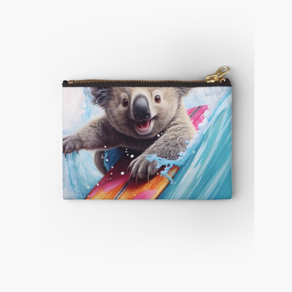 Item preview, Adorable surfing koala bear print designed and sold by dcrc.