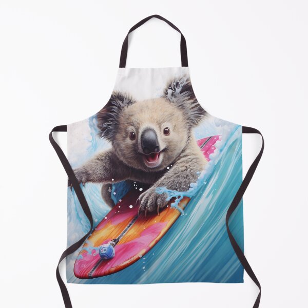 Item preview, Adorable surfing koala bear print designed and sold by dcrc.