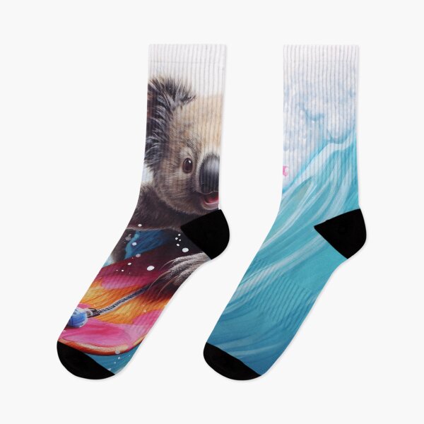 Item preview, Adorable surfing koala bear print designed and sold by dcrc.