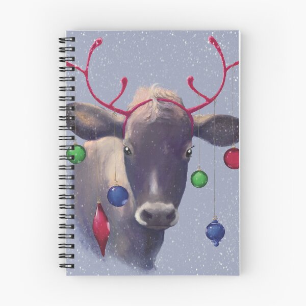 Item preview, Moo-ry Christmas designed and sold by PaperHeartsArts.