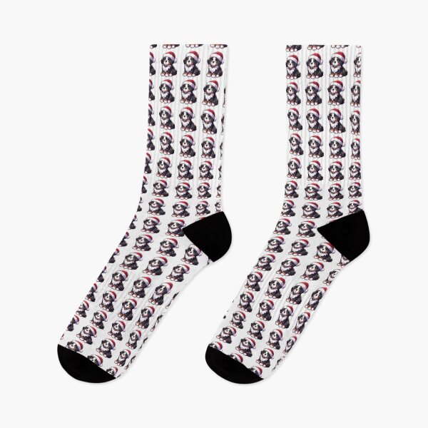 Item preview, Chibi Bernese Mountain Dog in Christmas designed and sold by City0fDreams.