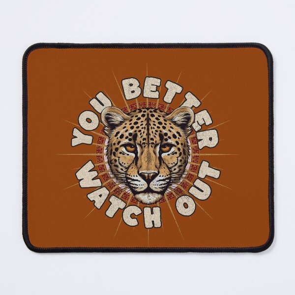 Item preview, Bold Cheetah Watch Out designed and sold by CheekyChimpCo.