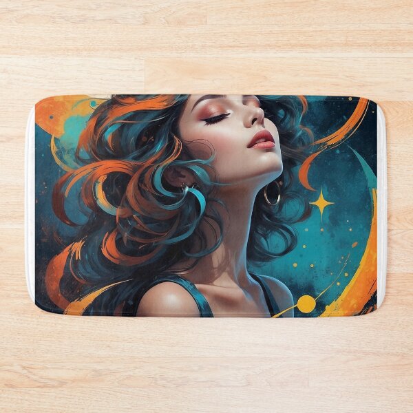 Item preview, Beautiful Moon Woman designed and sold by xavoblues.