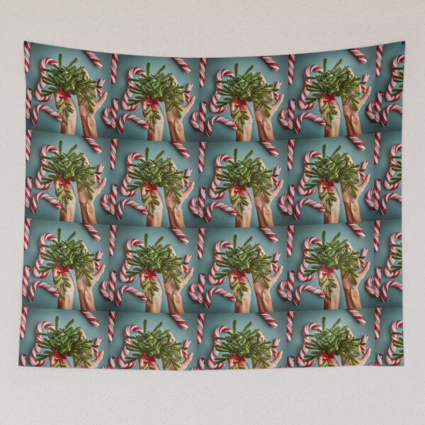 Item preview, Holiday Candy Canes & Mistletoe designed and sold by FashionIam.