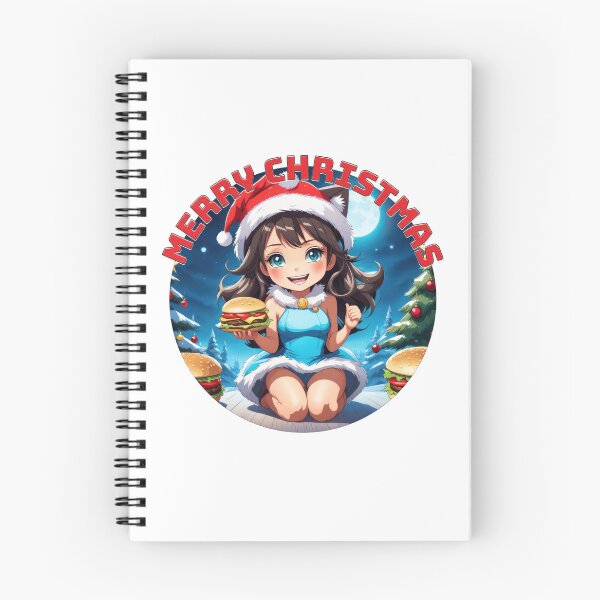 Item preview, Beautiful Christmas Waitress Gives Hamburger designed and sold by duke818.
