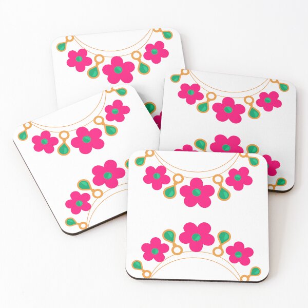 Item preview, PINK FLOWERS NECKLESS DESIGN designed and sold by asudesign.