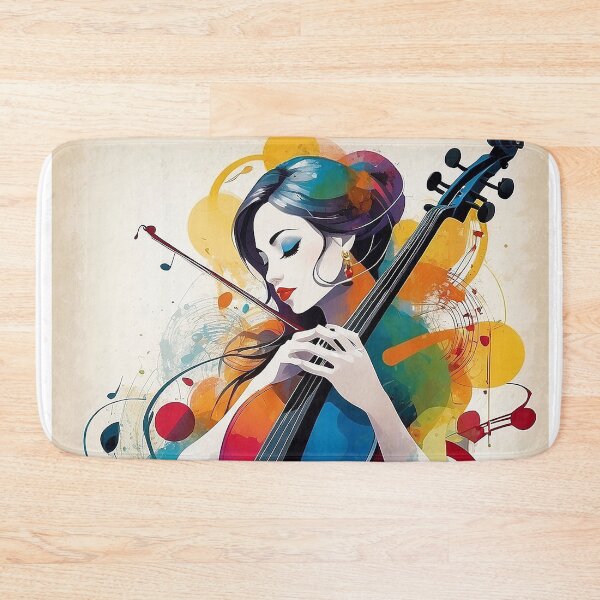 Item preview, Woman and Cello designed and sold by xavoblues.