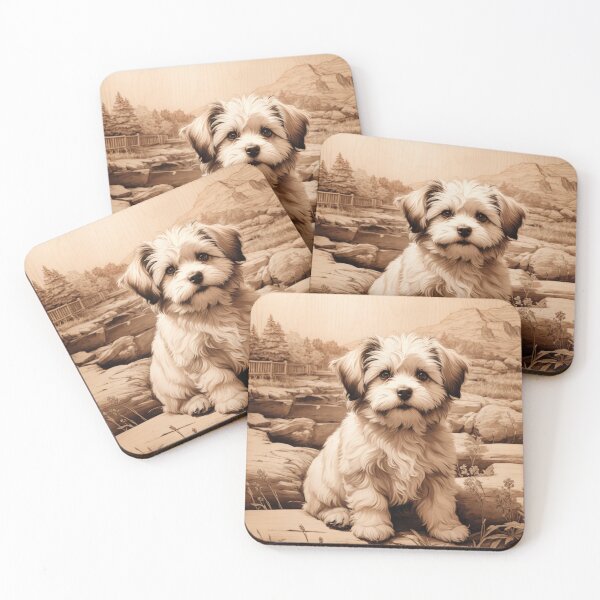 Item preview, Havanese: The Joyful Spirit of Wood (Pyro Pets Art - 124) designed and sold by pyropetsart.