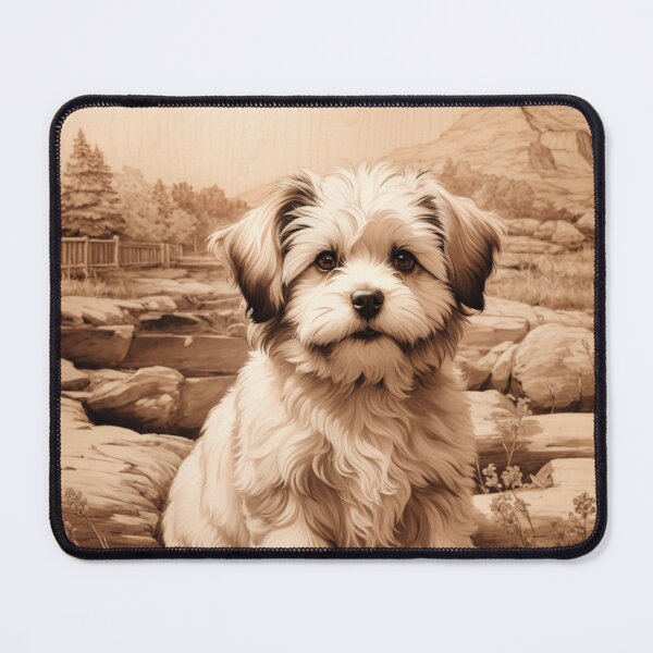 Item preview, Havanese: The Joyful Spirit of Wood (Pyro Pets Art - 124) designed and sold by pyropetsart.
