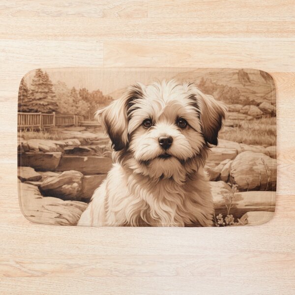 Item preview, Havanese: The Joyful Spirit of Wood (Pyro Pets Art - 124) designed and sold by pyropetsart.