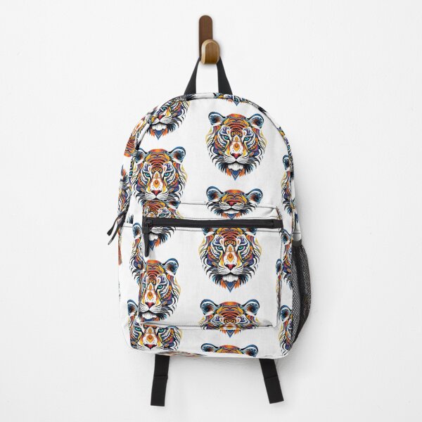 Item preview, colorful Tiger paisley rainbow designed and sold by zoldi.