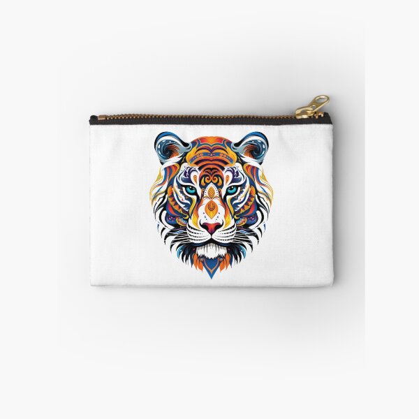 Item preview, colorful Tiger paisley rainbow designed and sold by zoldi.