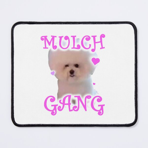 Item preview, Mulch Gang Round Dog designed and sold by letsgobabey.