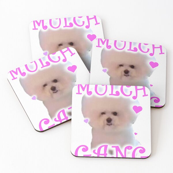 Item preview, Mulch Gang Round Dog designed and sold by letsgobabey.