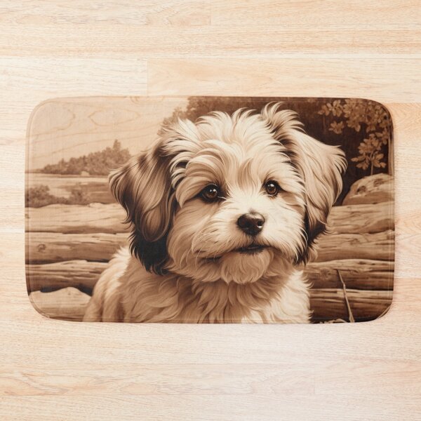 Item preview, Havanese: The Joyful Spirit of Wood (Pyro Pets Art - 125) designed and sold by pyropetsart.