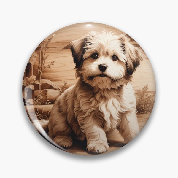 Item preview, Havanese: The Joyful Spirit of Wood (Pyro Pets Art - 126) designed and sold by pyropetsart.