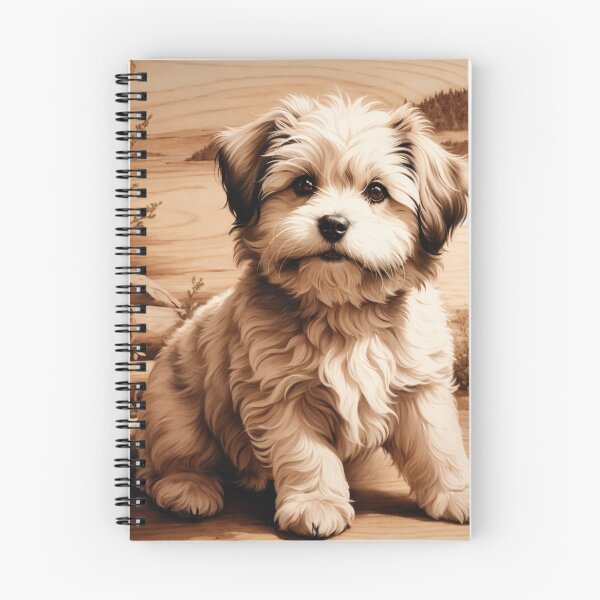 Item preview, Havanese: The Joyful Spirit of Wood (Pyro Pets Art - 126) designed and sold by pyropetsart.