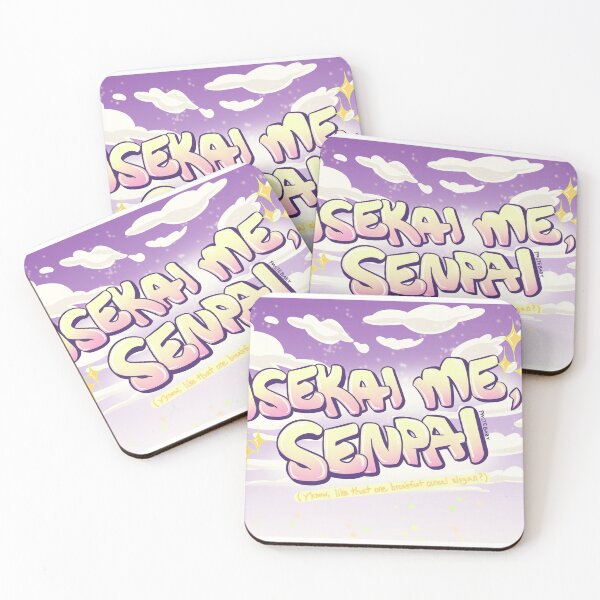 Item preview, Isekai Me, Senpai! designed and sold by PasteBaby.