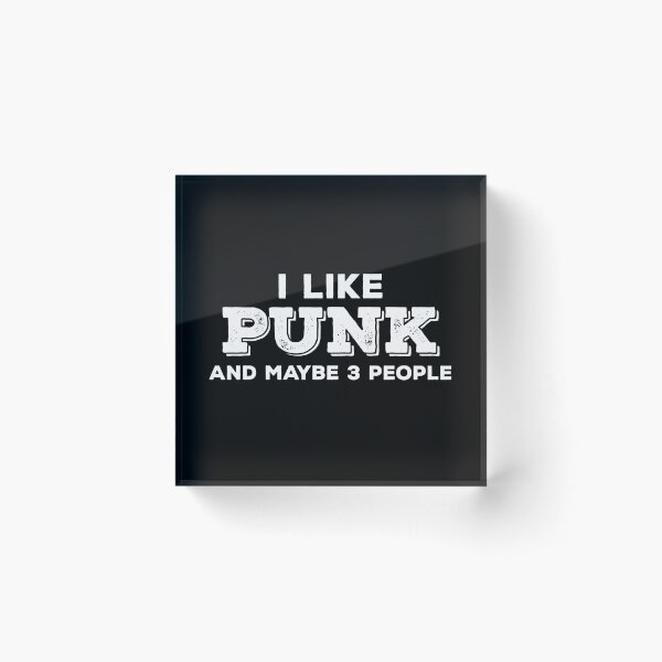 Item preview, I Like Punk and Maybe 3 People designed and sold by teesaurus.