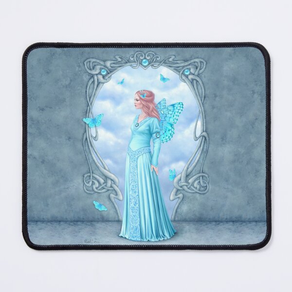 Item preview, Aquamarine Birthstone Fairy designed and sold by silverstars.