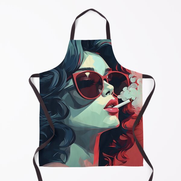 Item preview, Retro Chic Sunglasses Woman Illustration designed and sold by inkArtistryfine.